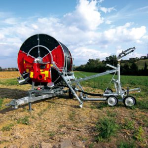 Marani GT040C, kompakt csevélődobos öntözőgép kis területekhez