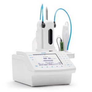 HI 931 automata potenciométeres titrátor, megbízható titrálási eszköz ipari és laboratóriumi környezetekhez.