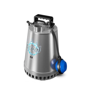 ZENIT DR Steel rozsdamentes acél szivattyú, több csatornás nyitott járókerékkel, ipari és mezőgazdasági alkalmazásokhoz.
